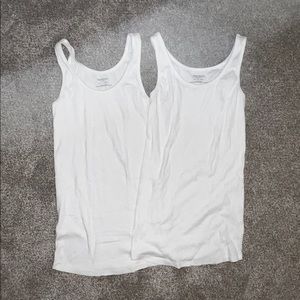 Motherhood Maternity Ribbed Tank x 2 (XS)